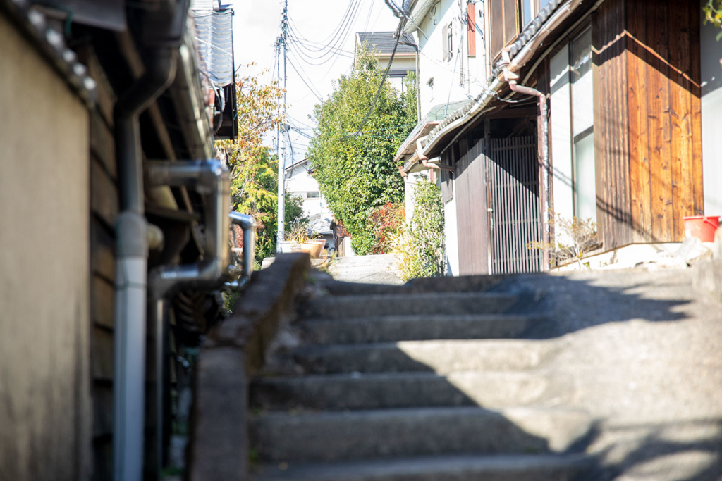 伏見稲荷大社　近隣の住宅街