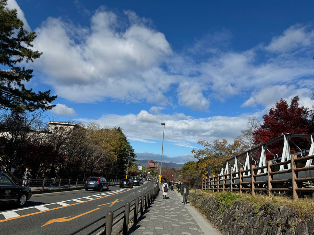 蹴上駅から京都市動物園方面へ