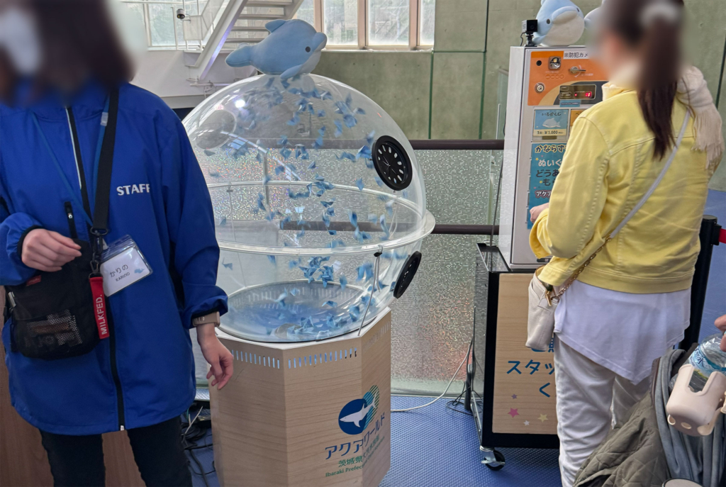 アクアワールド茨城県大洗水族館・ぬいぐるみくじ