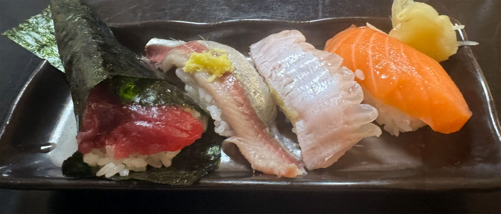 すし悠久さんのお寿司単品