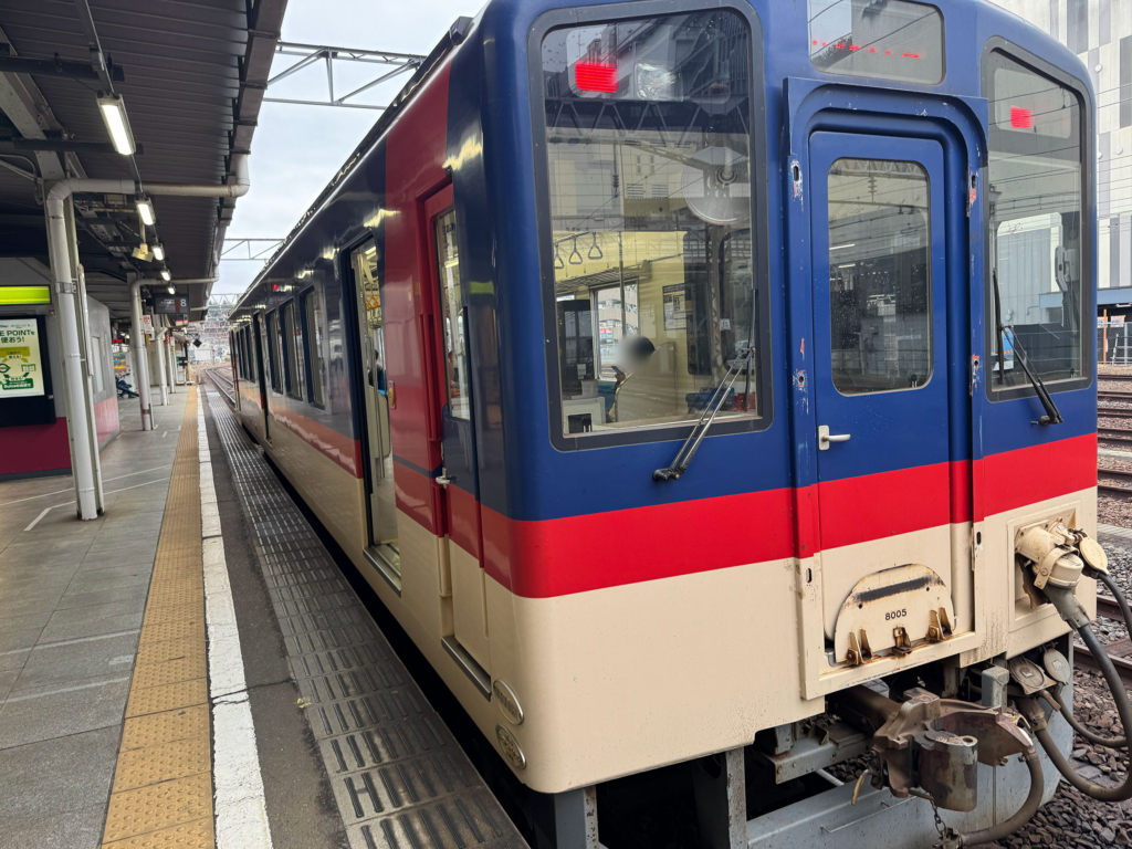 大洗鹿島線、水戸駅ホーム