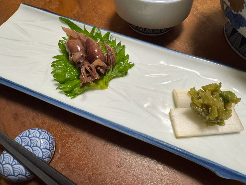 寿多庵（すだあん）の前菜